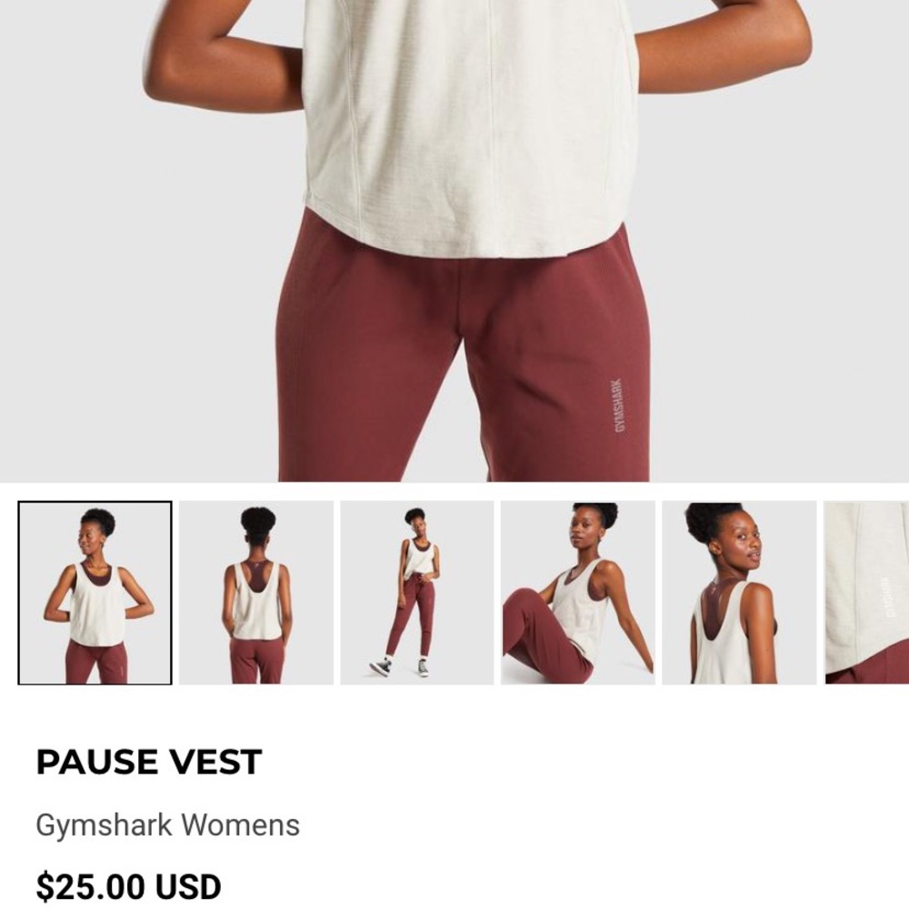 Gymshark Pause Vest